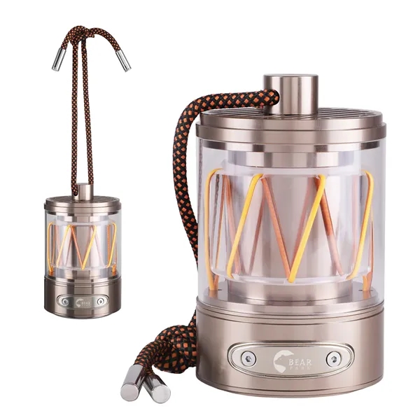 Retro-styled lantern combines atmospheric lighting with premium sound-perfect ambiance for camping,... from ASI 61966 HPG / OrigAudio