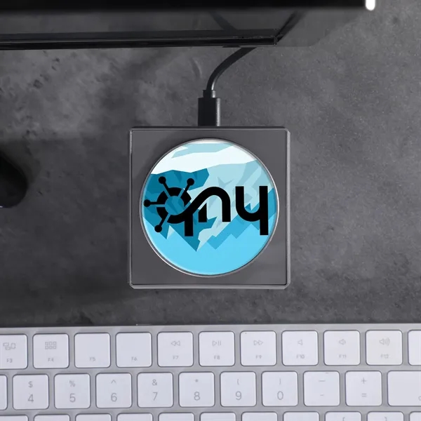 3-in-1 wireless charger with rotating face, dedicated zones & sleek design... from ASI 61966 HPG / OrigAudio