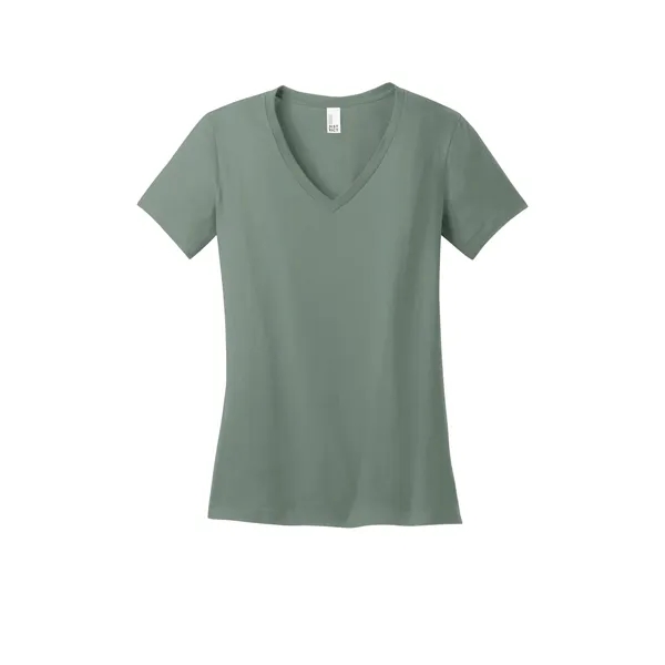 District - Women's Perfect Weight V-Neck Tee.... from ASI 84863 SanMar