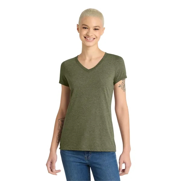 District Women's Perfect Tri V-Neck Tee.... from ASI 84863 SanMar