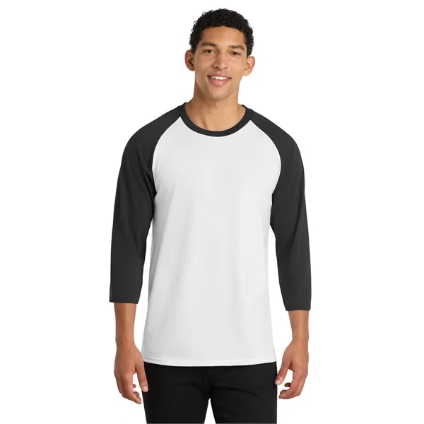 Port & Company Core Blend 3/4-Sleeve Raglan Tee.... from ASI 84863 SanMar