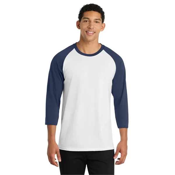 Port & Company Core Blend 3/4-Sleeve Raglan Tee.... from ASI 84863 SanMar