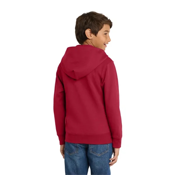 Port & Company - Youth Core Fleece Full-Zip Hooded Sweats...... from ASI 84863 SanMar