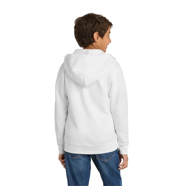 Port & Company - Youth Core Fleece Full-Zip Hooded Sweats...... from ASI 84863 SanMar