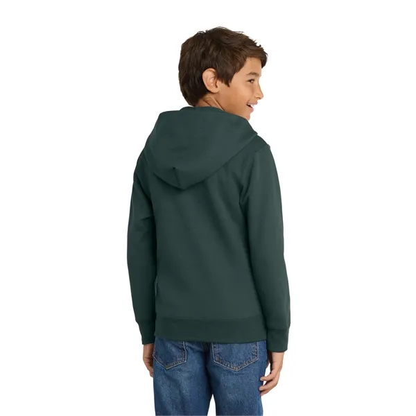 Port & Company - Youth Core Fleece Full-Zip Hooded Sweats...... from ASI 84863 SanMar