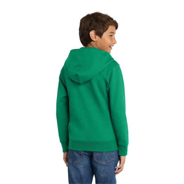 Port & Company - Youth Core Fleece Full-Zip Hooded Sweats...... from ASI 84863 SanMar