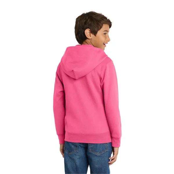 Port & Company - Youth Core Fleece Full-Zip Hooded Sweats...... from ASI 84863 SanMar