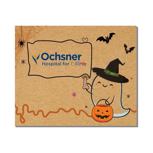 Halloween themed kids coloring book with 12 pages and 6 colored... from ASI 63549 Jornik Manufacturing Corp