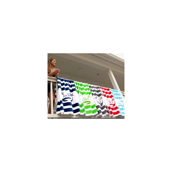 Sandbar Stripe Towel... from ASI 89320 Starline USA Inc