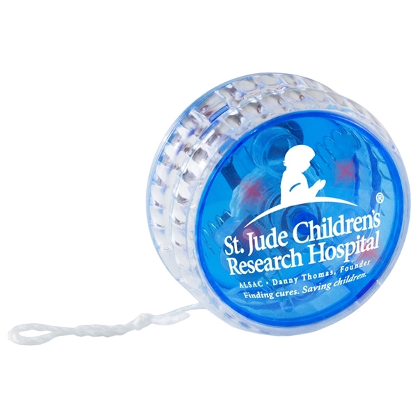 Blue yo-yo with LED lights.... from ASI 62660 Innovation Line