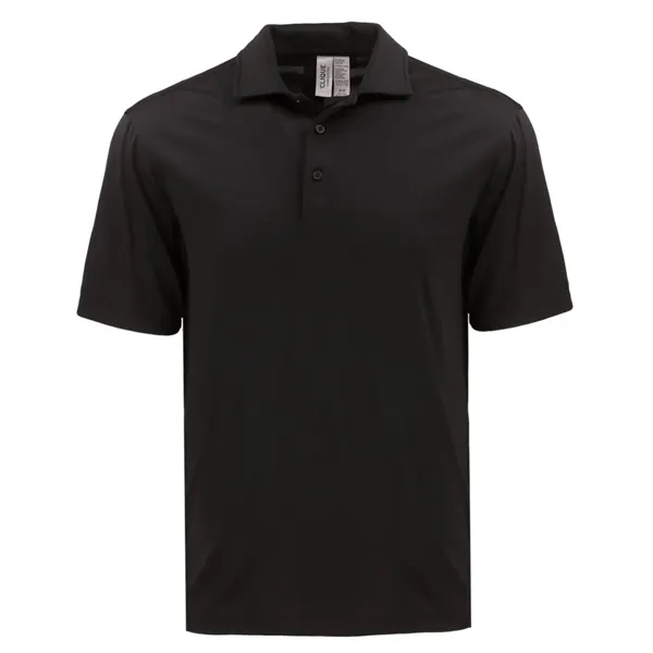 Men's polo with short sleeves, three-button placket, self-fabric neck trim, and... from ASI 47965 Cutter & Buck