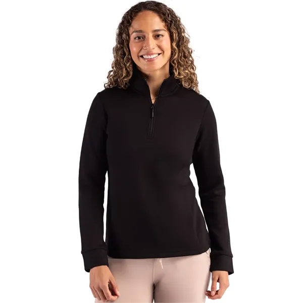 Clique Haven Recycled Womens Quarter Zip Pullover... from ASI 47965 Cutter & Buck