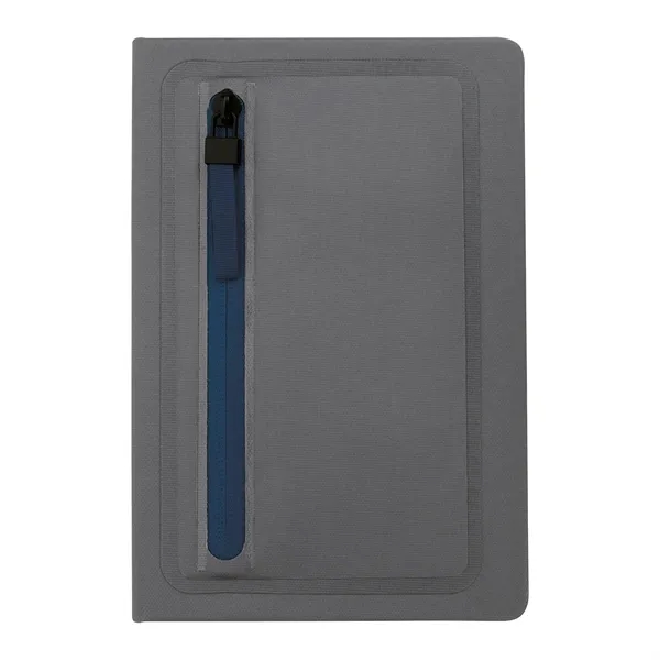 Sleek Zippered Pocket Journal... from ASI 40480 Koozie Group
