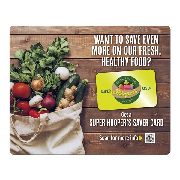 20" X 16" Ultra-Thin Repositionable Counter Mat... from ASI 40480 Koozie Group