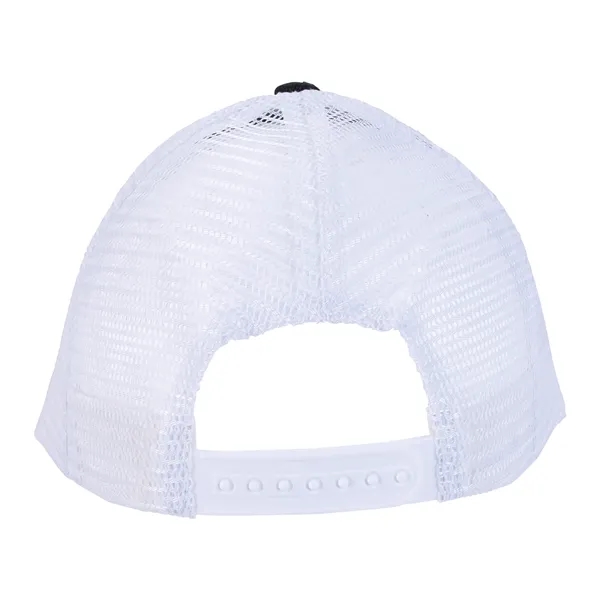 Mid-Profile Accent Mesh Snapback Cap... from ASI 40480 Koozie Group