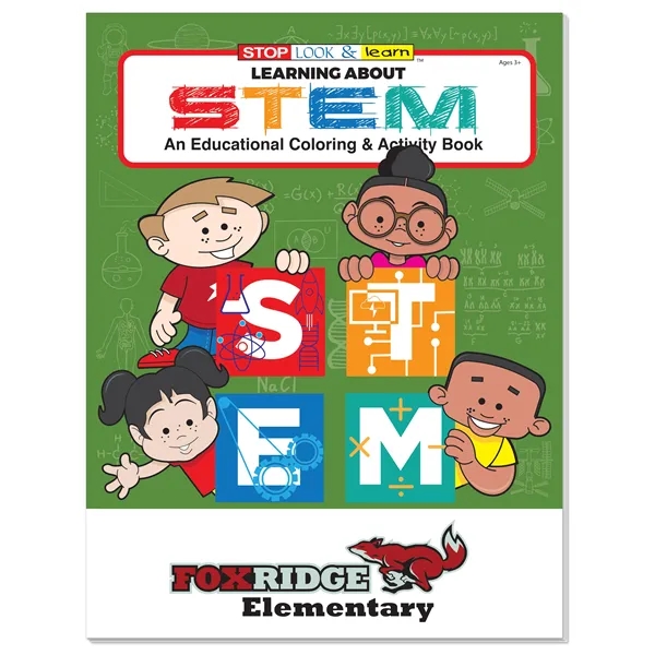 Coloring Book: Learning About STEM... from ASI 40480 Koozie Group