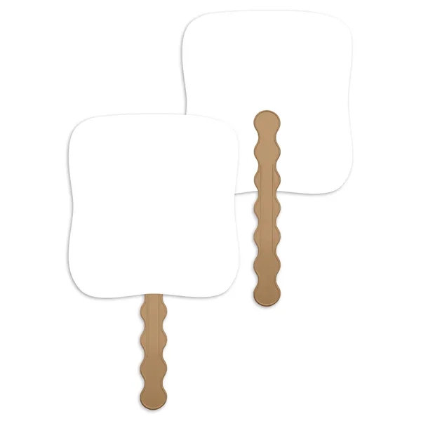 White Stock Fans... from ASI 40480 Koozie Group