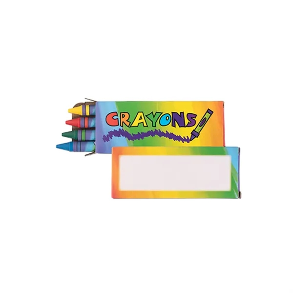 Pack of 4 colored crayons in a box with 1 color... from ASI 37218 Athena Promo (tm)