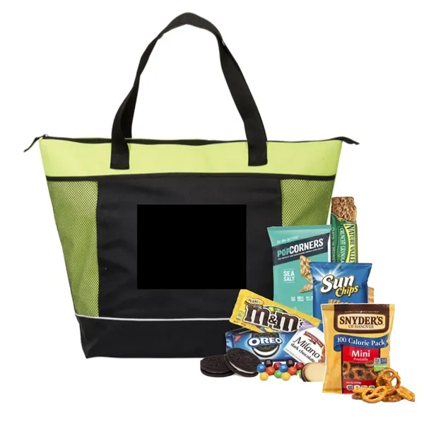 Shopping Tote with Snacks... from ASI 89971 Stuff A Mug