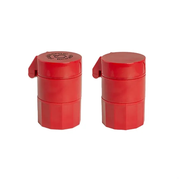 4-in-1 3 tier pill holder with cutter with 1 color pad... from ASI 37218 Athena Promo (tm)