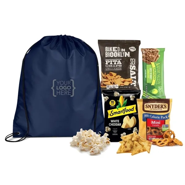 Drawstring Backpack with Snacks... from ASI 89971 Stuff A Mug