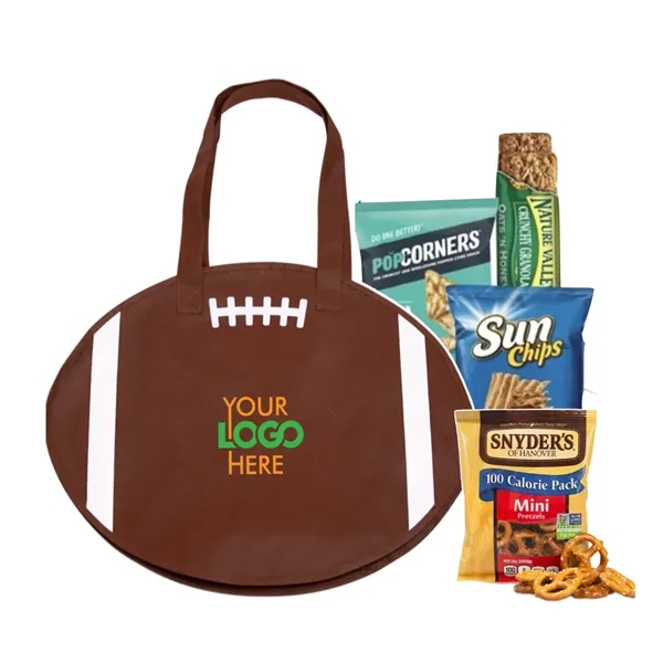 Football Tote with Snacks... from ASI 89971 Stuff A Mug