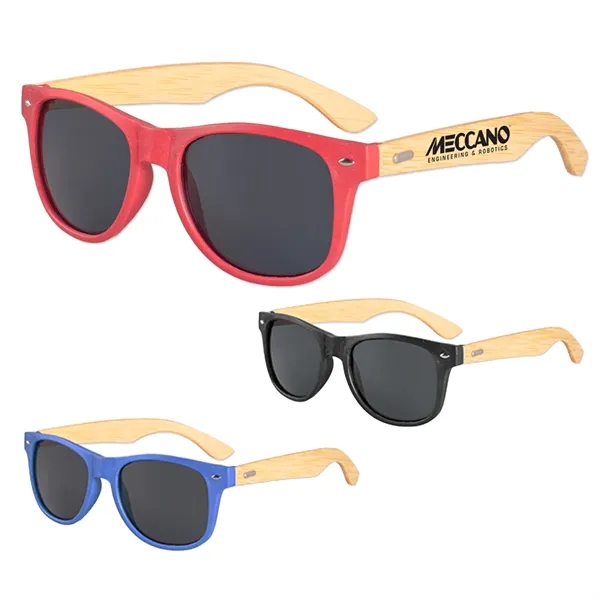 Sunglasses with bamboo arm and wheat straw frame with 1 color... from ASI 37218 Athena Promo (tm)