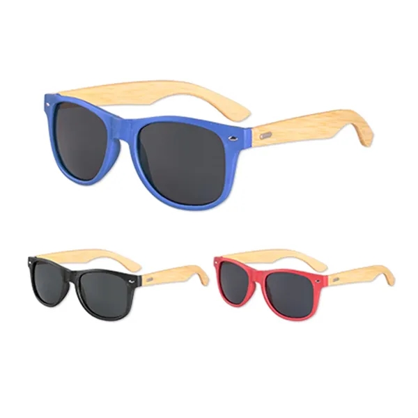 Sunglasses with bamboo arm and wheat straw frame with 1 color... from ASI 37218 Athena Promo (tm)