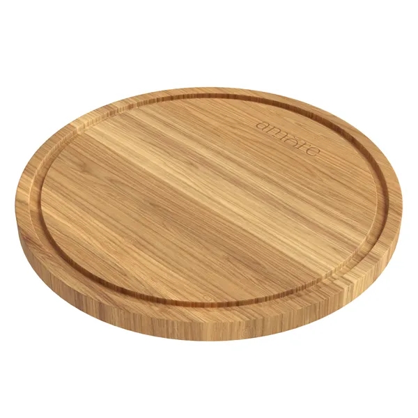 Clean curves, lasting strength. This circular cutting board showcases the stunning... from ASI 88660 Spector & Co.