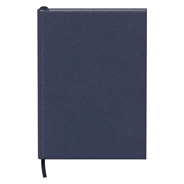 Tactile and timeless. Featuring a 7 x 9.75 pebbled PU hardcover... from ASI 88660 Spector & Co.