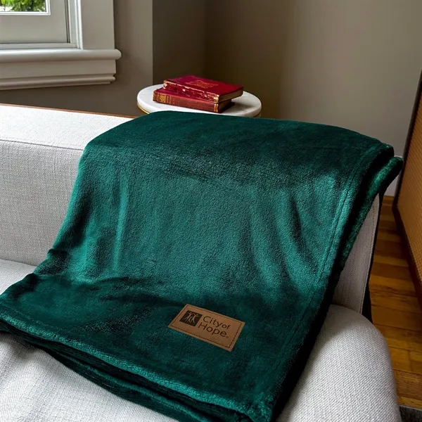 Soft and warm 50" x 60" blanket, 100% polyester.... from ASI 73520 Neet Feet / Kanata Blanket