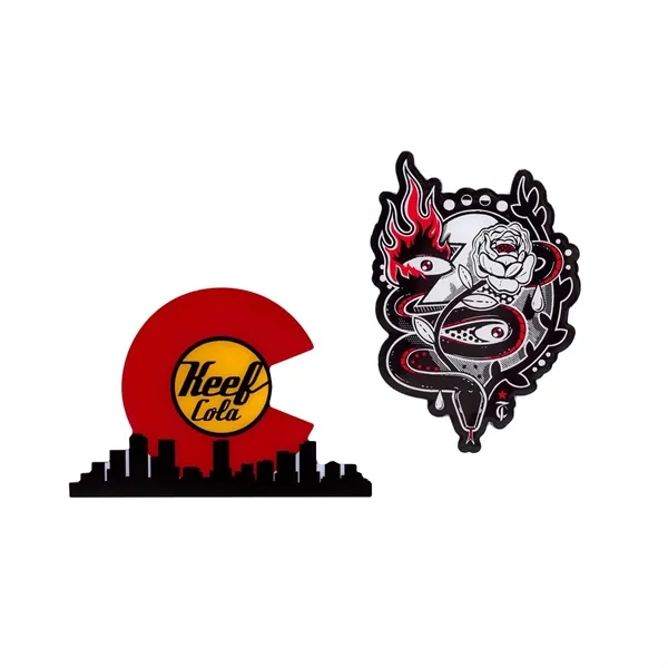 3/4", 1", 1.25", 1.5" or 2" offset printed metal lapel pins... from ASI 62088 IDProductsource