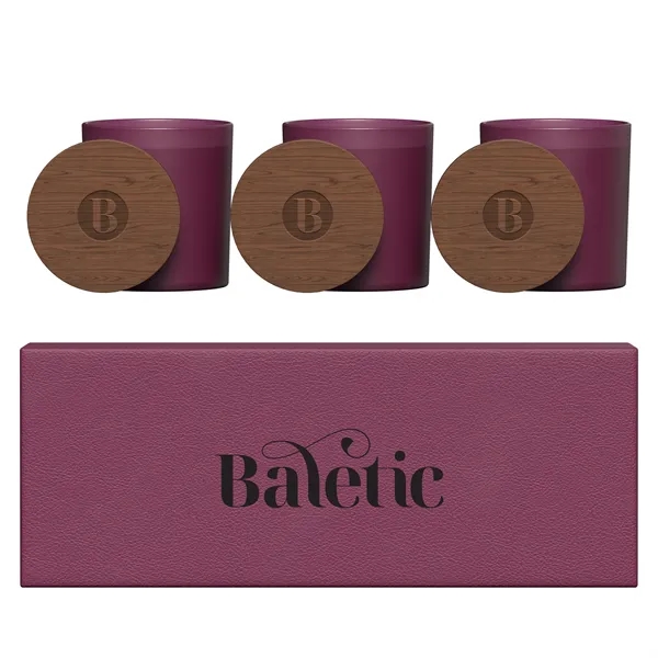 A trio of calm in three beautifully scented 5oz candles. Featuring... from ASI 88660 Spector & Co.