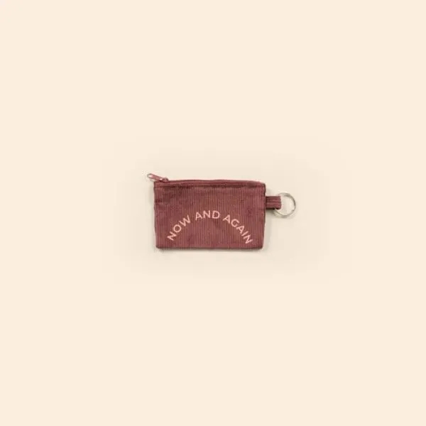 Small pouch made of 10 oz. corduroy with metal key ring... from ASI 74710 Numo