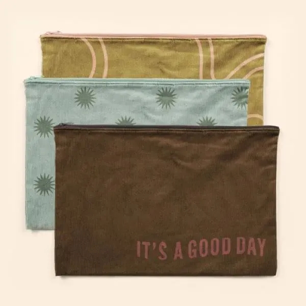 Long pouch made of 10 oz. cotton corduroy that measures 15.75"... from ASI 74710 Numo