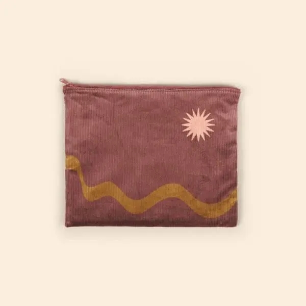 Large Corduroy document pouch with a zippered closure.  Made of... from ASI 74710 Numo