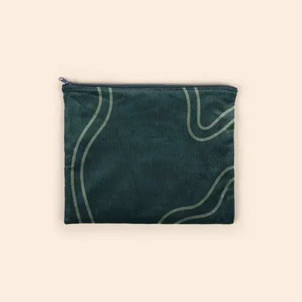 Large Corduroy document pouch with a zippered closure.  Made of... from ASI 74710 Numo
