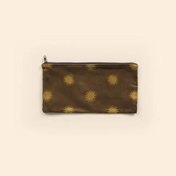 Long zippered corduroy pouch large enough to hold  a variety... from ASI 74710 Numo