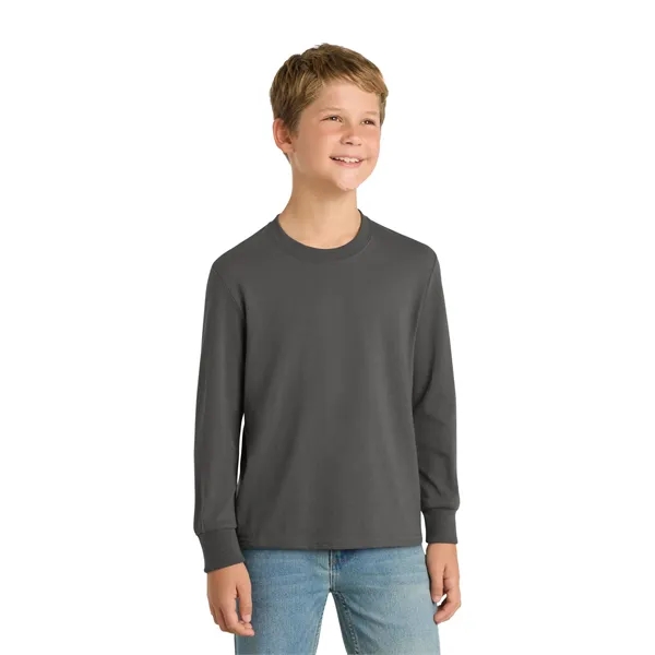 Port & Company Youth Long Sleeve Core Cotton Tee.... from ASI 84863 SanMar