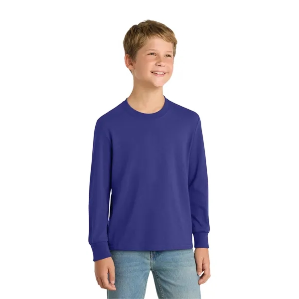 Port & Company Youth Long Sleeve Core Cotton Tee.... from ASI 84863 SanMar