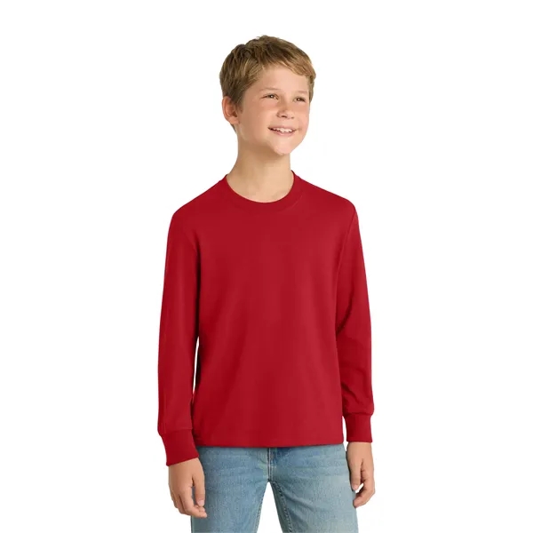 Port & Company Youth Long Sleeve Core Cotton Tee.... from ASI 84863 SanMar