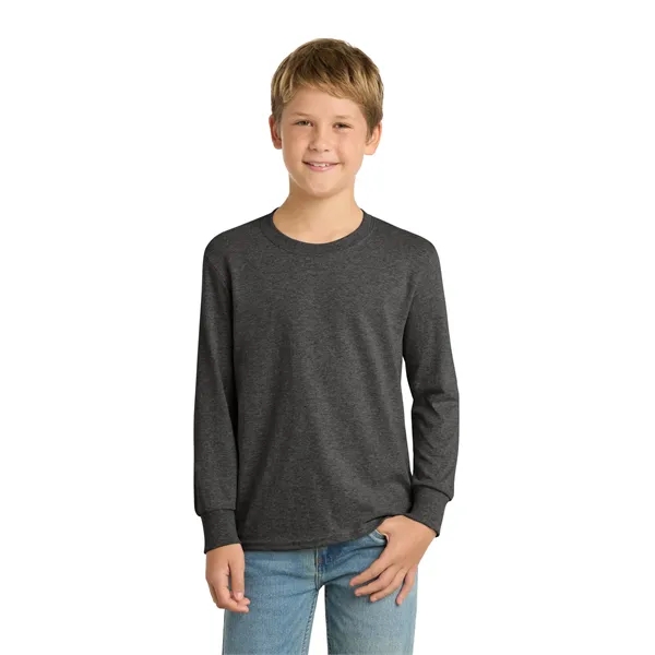 Port & Company Youth Long Sleeve Core Cotton Tee.... from ASI 84863 SanMar