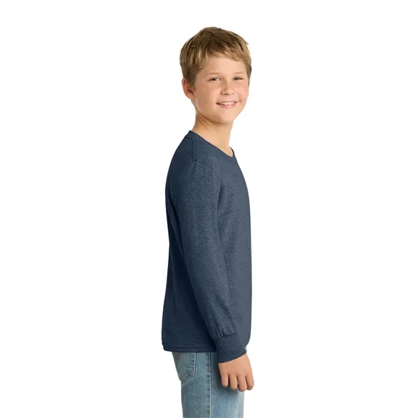 Port & Company Youth Long Sleeve Core Cotton Tee.... from ASI 84863 SanMar