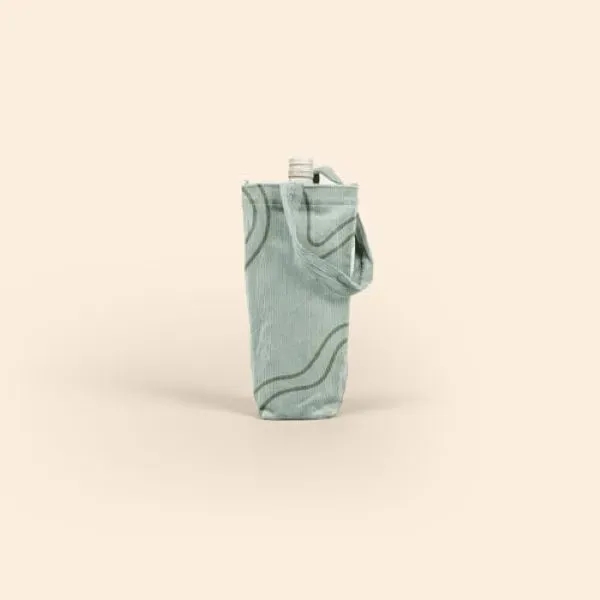 10 oz. Corduroy tote for a single wine bottle with a... from ASI 74710 Numo