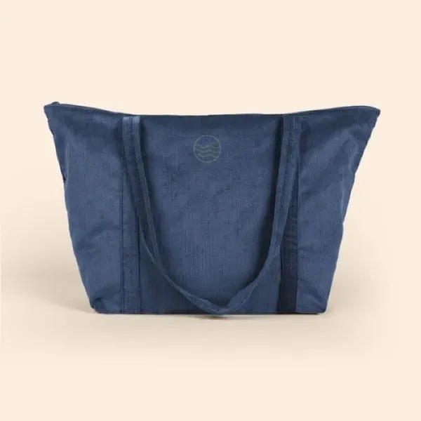 Large tote made of 10 oz.Corduroy with exterior gusset and zipper... from ASI 74710 Numo