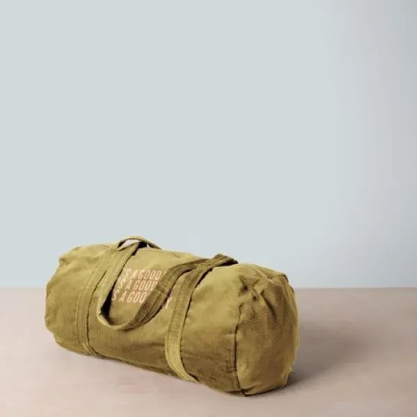 Barrel body duffel bag with zipper closure made of 10 oz.... from ASI 74710 Numo
