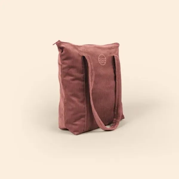 Large, gusseted, two-handled tote with zipper closure that measures 15" W... from ASI 74710 Numo