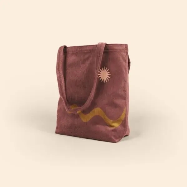 10 oz. Corduroy tote with an exterior gusset that measures 16"... from ASI 74710 Numo