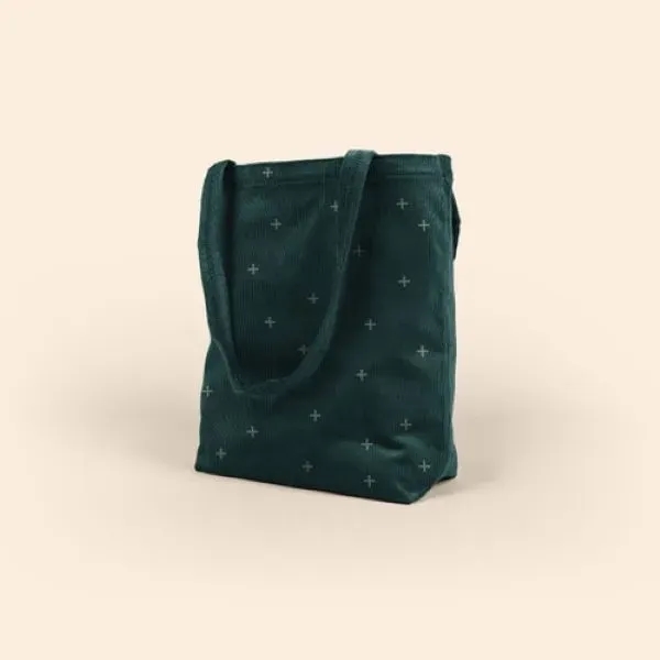 10 oz. Corduroy tote with an exterior gusset that measures 16"... from ASI 74710 Numo