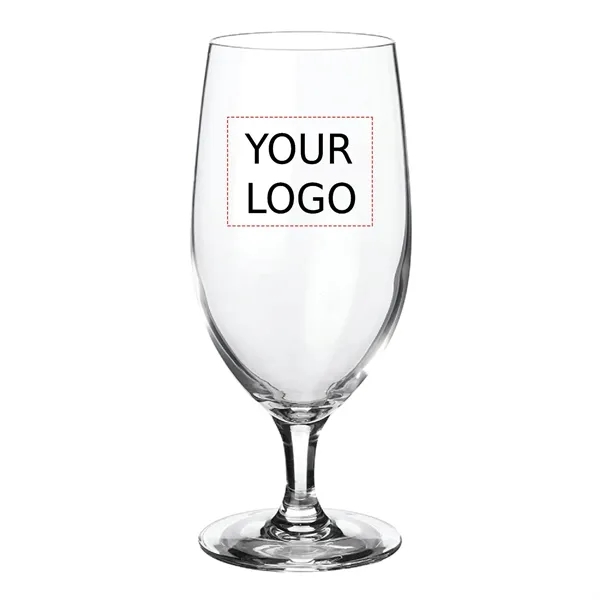 Sheer rim cabernet glass, 16 oz. plus 1 color silkscreen imprint... from ASI 37218 Athena Promo (tm)